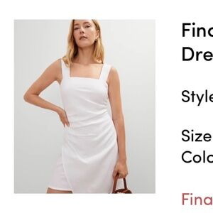 Ann Taylor White Mini Dress